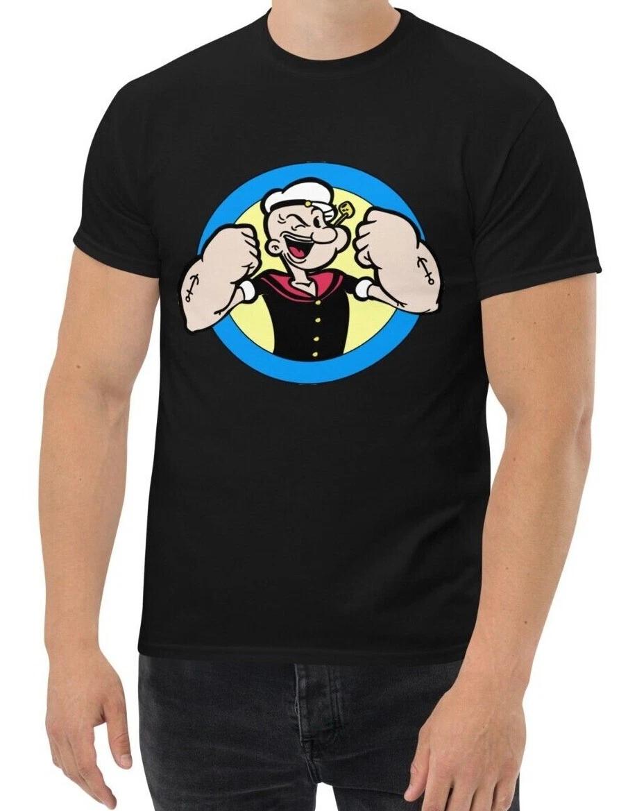 New Popeye The Sailor Men s Classic T Shirt S-3XL Assorted Colors S
New Popeye The Sailor Men s Classic T Shirt S-3XL Assorted Colors S