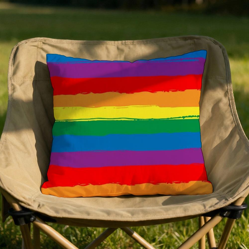 Homosexual Rainbow Flag Cushion Cover Soft Reversible Durable Pillow Cover MultiScene Use for Home Car Daily Comfort 30X30cm
Homosexual Rainbow Flag Cushion Cover Soft Reversible Durable Pillow Cover MultiScene Use for Home Car Daily Comfort 30X30cm