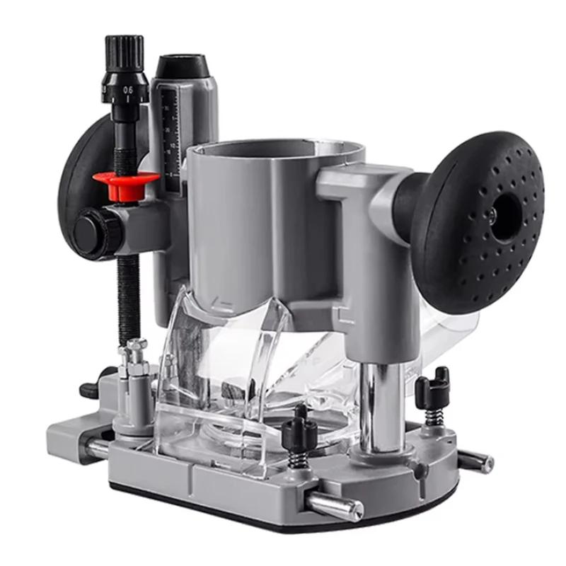 Aluminum Compact Plunge Router Base - Multi-Function Trim/Groove/Carving Mount (Milling & Trimming Machine Adapter) чорний
Aluminum Compact Plunge Router Base - Multi-Function Trim/Groove/Carving Mount (Milling & Trimming Machine Adapter) чорний