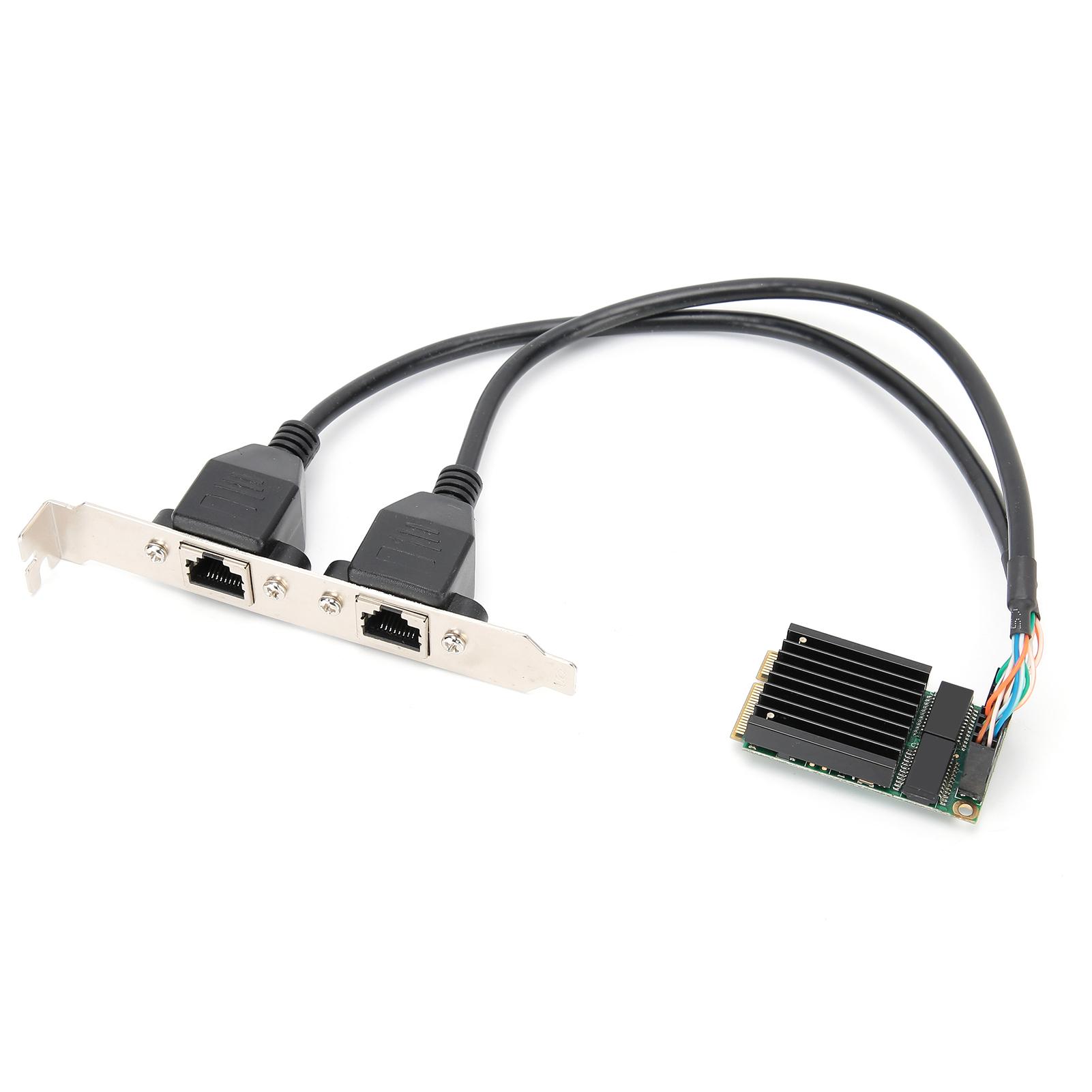 Mini PCI-E Ethernet Networks Card Adapter Gigabit Dual RJ45 Port for Intel 82583V
Mini PCI-E Ethernet Networks Card Adapter Gigabit Dual RJ45 Port for Intel 82583V