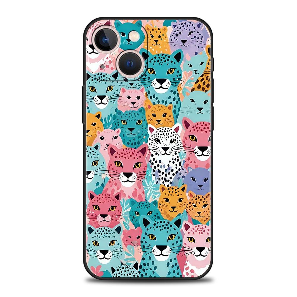 Phone Case For iPhone 17 16e 15 14 13 12 11 Pro Max SE 7 8 Plus Shell iPhone 16 Soft TPU Cover Pink Leopard Print Pattern iPhone 12Pro Max
Phone Case For iPhone 17 16e 15 14 13 12 11 Pro Max SE 7 8 Plus Shell iPhone 16 Soft TPU Cover Pink Leopard Print Pattern iPhone 12Pro Max