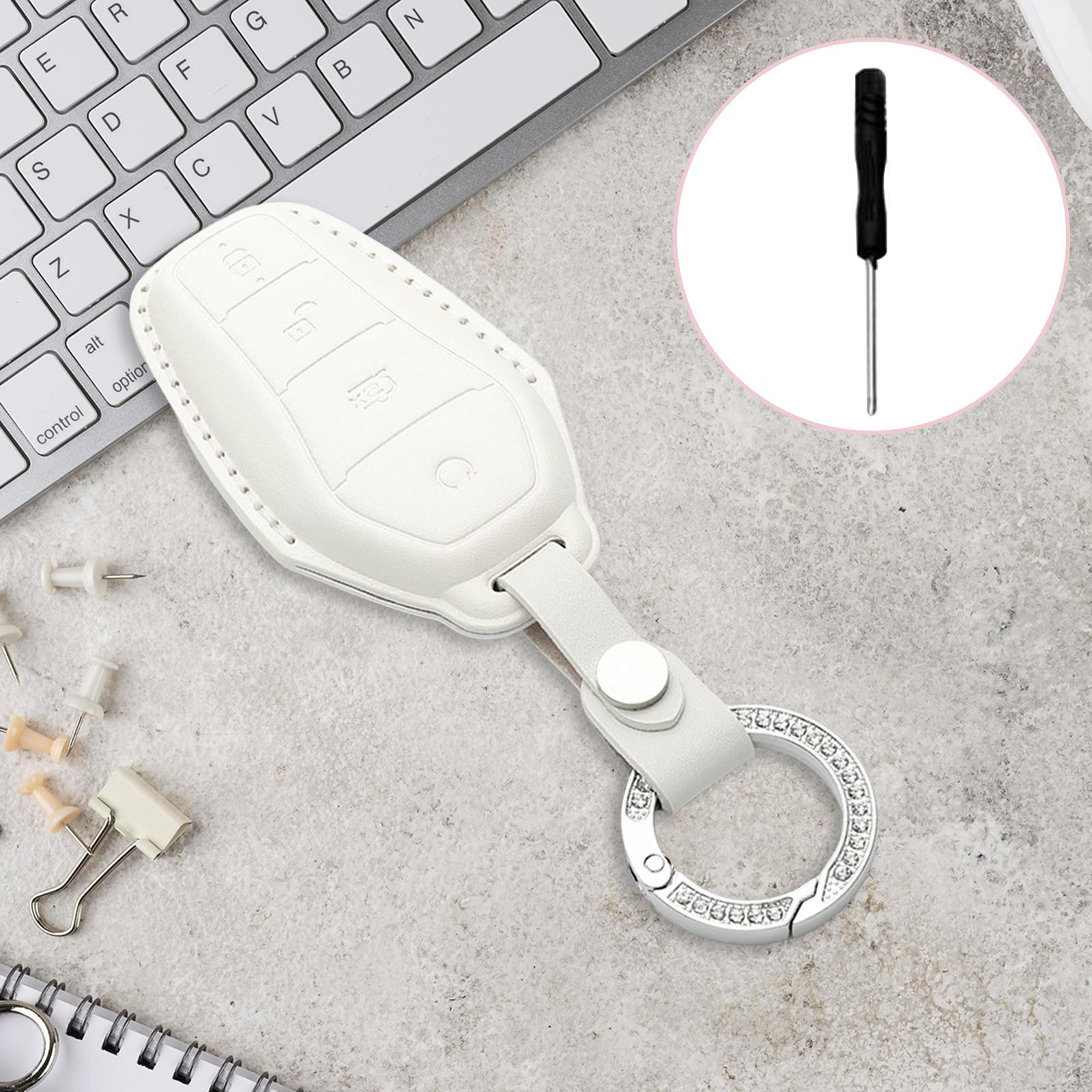 Key Fob Cover Modern with Keychain Housing Automotive Soft Remote Shell Case for Han EV Qin Pro Style B White
Key Fob Cover Modern with Keychain Housing Automotive Soft Remote Shell Case for Han EV Qin Pro Style B White