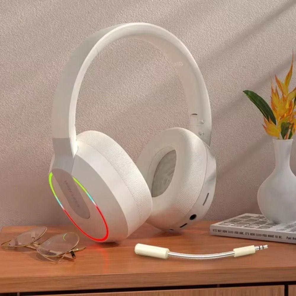 RGB Light L850 Беспроводная Bluetooth-гарнитура с головным креплением Светящиеся наушники Использование мобильного телефона чёрный
RGB Light L850 Беспроводная Bluetooth-гарнитура с головным креплением Светящиеся наушники Использование мобильного телефона чёрный