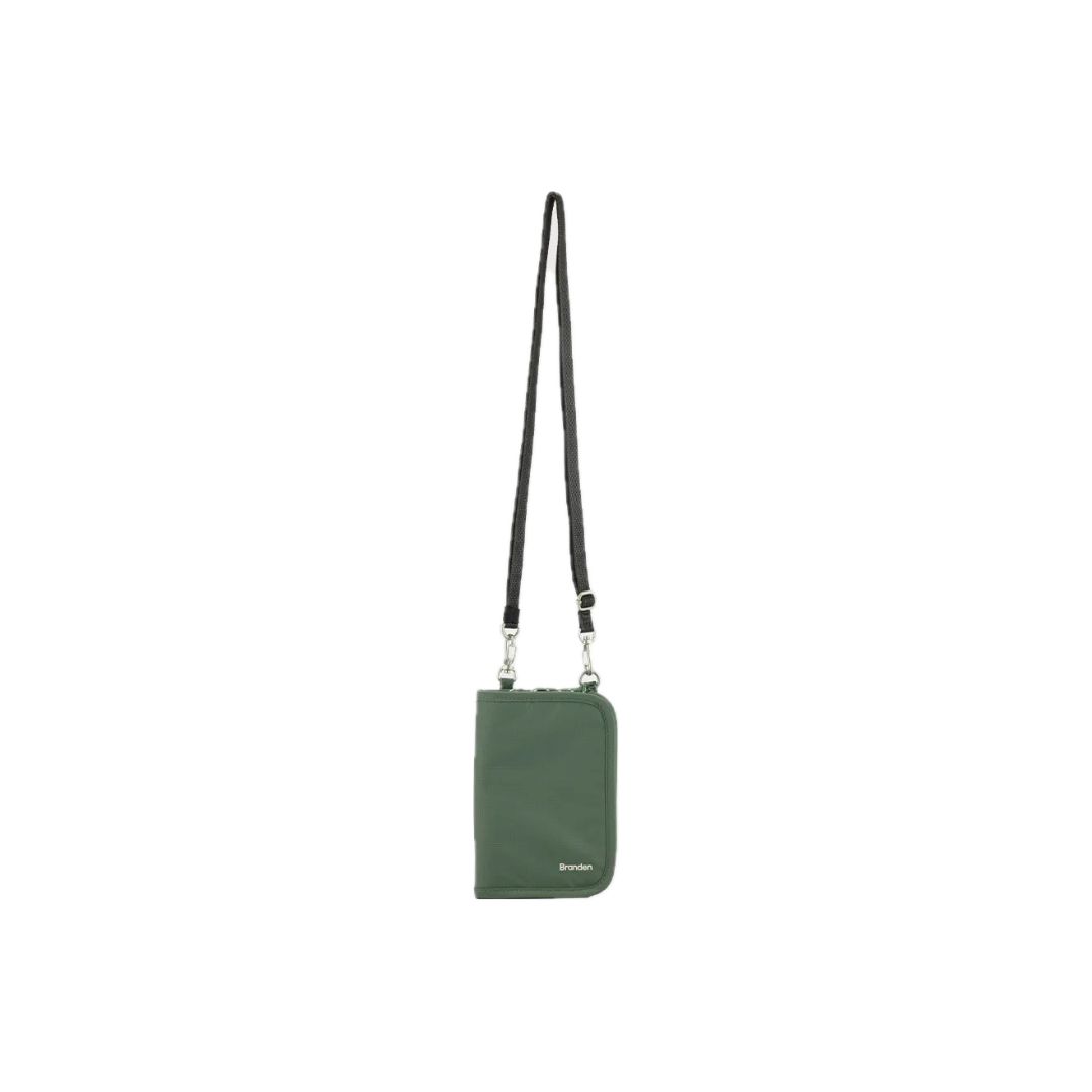BRANDEN Safe Cross Wallet Bag Soft Khaki
BRANDEN Safe Cross Wallet Bag Soft Khaki