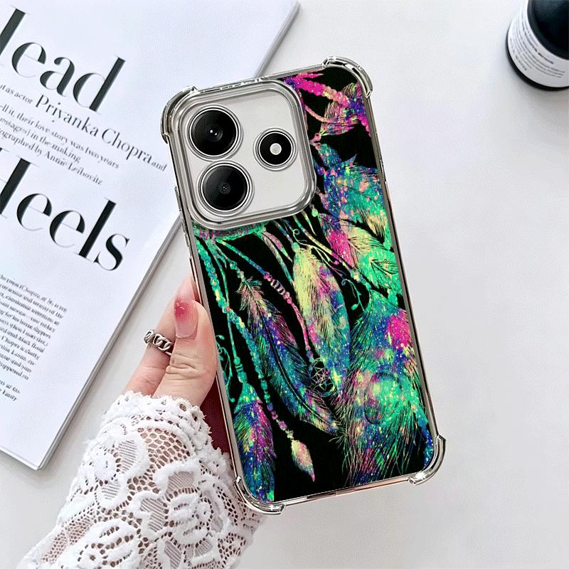 Mandala Dreamcatcher Plating Phone Case For Xiaomi Redmi Note 14 15 Pro Plus 13 12 11 11S 11T 10 9S 9 5G Anti-Fall Airabag Cover Redmi Note 15 4G
Mandala Dreamcatcher Plating Phone Case For Xiaomi Redmi Note 14 15 Pro Plus 13 12 11 11S 11T 10 9S 9 5G Anti-Fall Airabag Cover Redmi Note 15 4G
