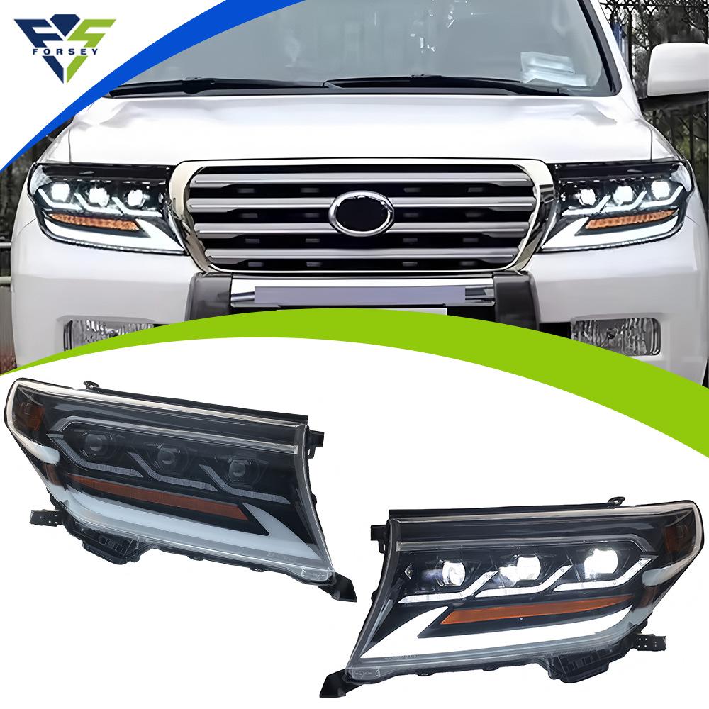 Upgraded Tri-Eye LED Headlights for 2012-2015 Land Cruiser LC200
Upgraded Tri-Eye LED Headlights for 2012-2015 Land Cruiser LC200