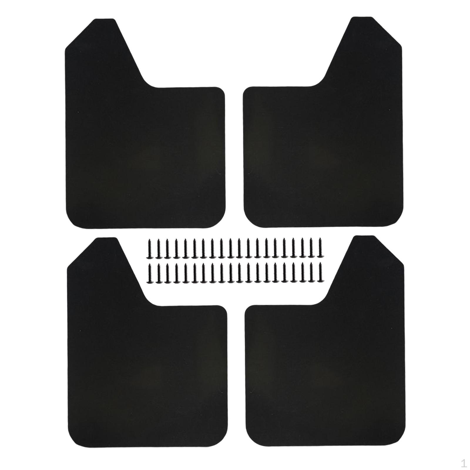 4x Mudflaps Flaps Front and Rear Car Accessories Exterior Parts Mudguard for Truck SUV
4x Mudflaps Flaps Front and Rear Car Accessories Exterior Parts Mudguard for Truck SUV