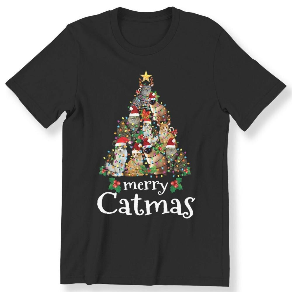 Merry Catmas Men s Ladies T-shirt Christmas Cat Lovers Gift T-shirt 100% Cotton Unisex T-Shirt S
Merry Catmas Men s Ladies T-shirt Christmas Cat Lovers Gift T-shirt 100% Cotton Unisex T-Shirt S