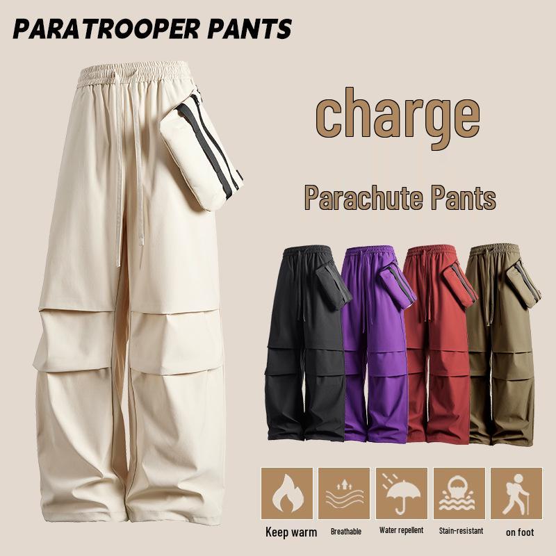 Unisex Windproof & Water-Repellent Parachute Pants – Casual, Trendy, Loose-Fit for Outdoor or Workwear Large
Unisex Windproof & Water-Repellent Parachute Pants – Casual, Trendy, Loose-Fit for Outdoor or Workwear Large