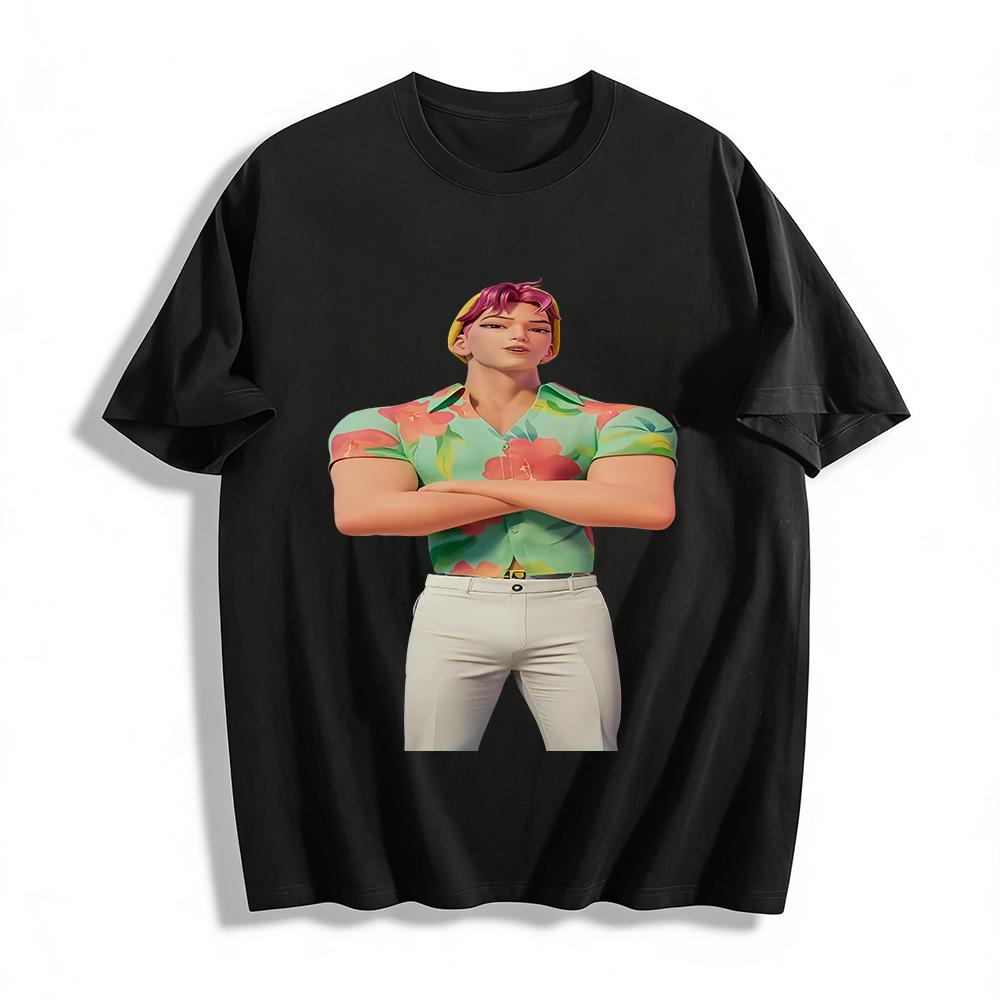 Anime Hunk Graphic Short Sleeve Shirt Trendy Street Style Loose Casual Vacation Top Pure cotton T-shirt 6XL
Anime Hunk Graphic Short Sleeve Shirt Trendy Street Style Loose Casual Vacation Top Pure cotton T-shirt 6XL