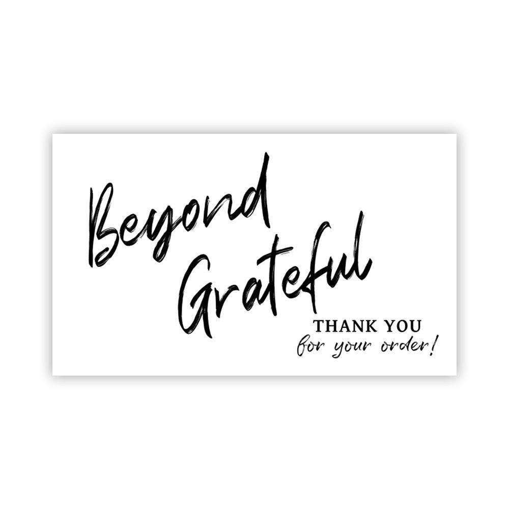 30Pcs/pack white Thank You Card Labels Beyond Grateful Card Custom Write Your Business Card Gift Decoration Label 9x5.4cm&Art Paper
30Pcs/pack white Thank You Card Labels Beyond Grateful Card Custom Write Your Business Card Gift Decoration Label 9x5.4cm&Art Paper