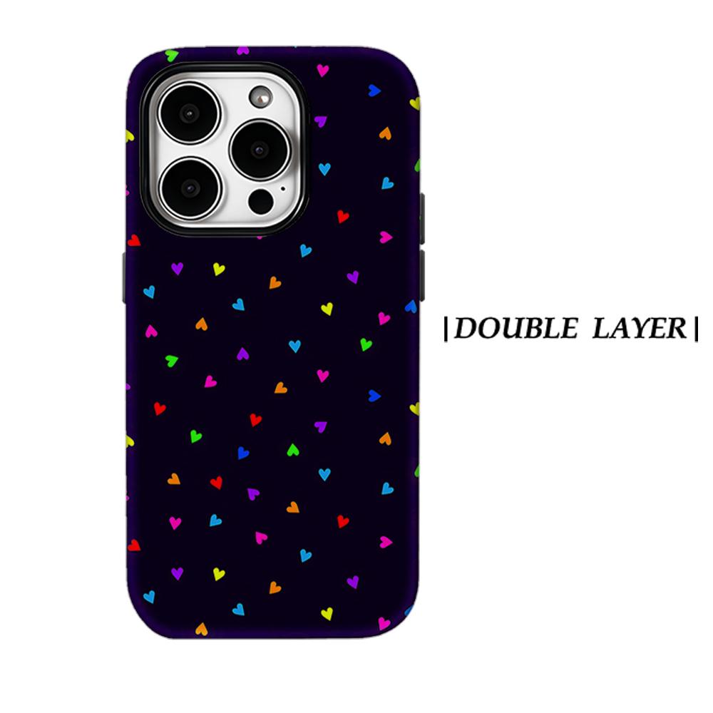 Rainbow Tiny Hearts Phone Case for IPhone 17AIR 16E 16 15 14 13 12 11 17 Pro Max Plus Double-layer Back Cover IPHONE13
Rainbow Tiny Hearts Phone Case for IPhone 17AIR 16E 16 15 14 13 12 11 17 Pro Max Plus Double-layer Back Cover IPHONE13