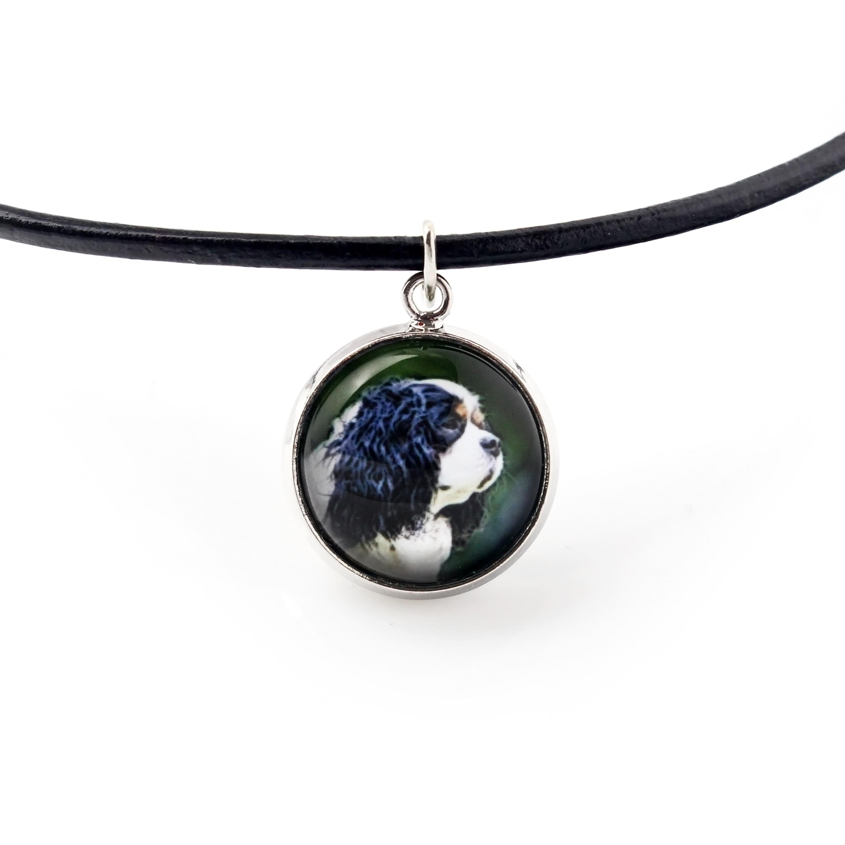 Cavalier King Charles Spaniel - necklace pendant with your photo, handmade, handcrafted jewelry by Art-Dog brand срібний
Cavalier King Charles Spaniel - necklace pendant with your photo, handmade, handcrafted jewelry by Art-Dog brand срібний