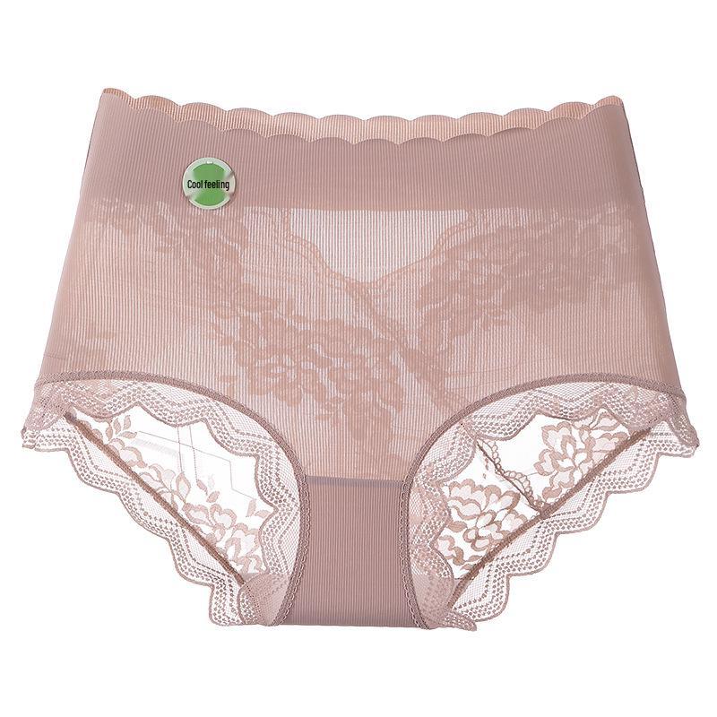 Трусики-слипы большого размера с высокой талией из ледяного шелка и кружева с антибактериальной хлопковой ластовицей - Бесшовные трусики-треугольники для лета 3XL кофейный
Трусики-слипы большого размера с высокой талией из ледяного шелка и кружева с антибактериальной хлопковой ластовицей - Бесшовные трусики-треугольники для лета 3XL кофейный