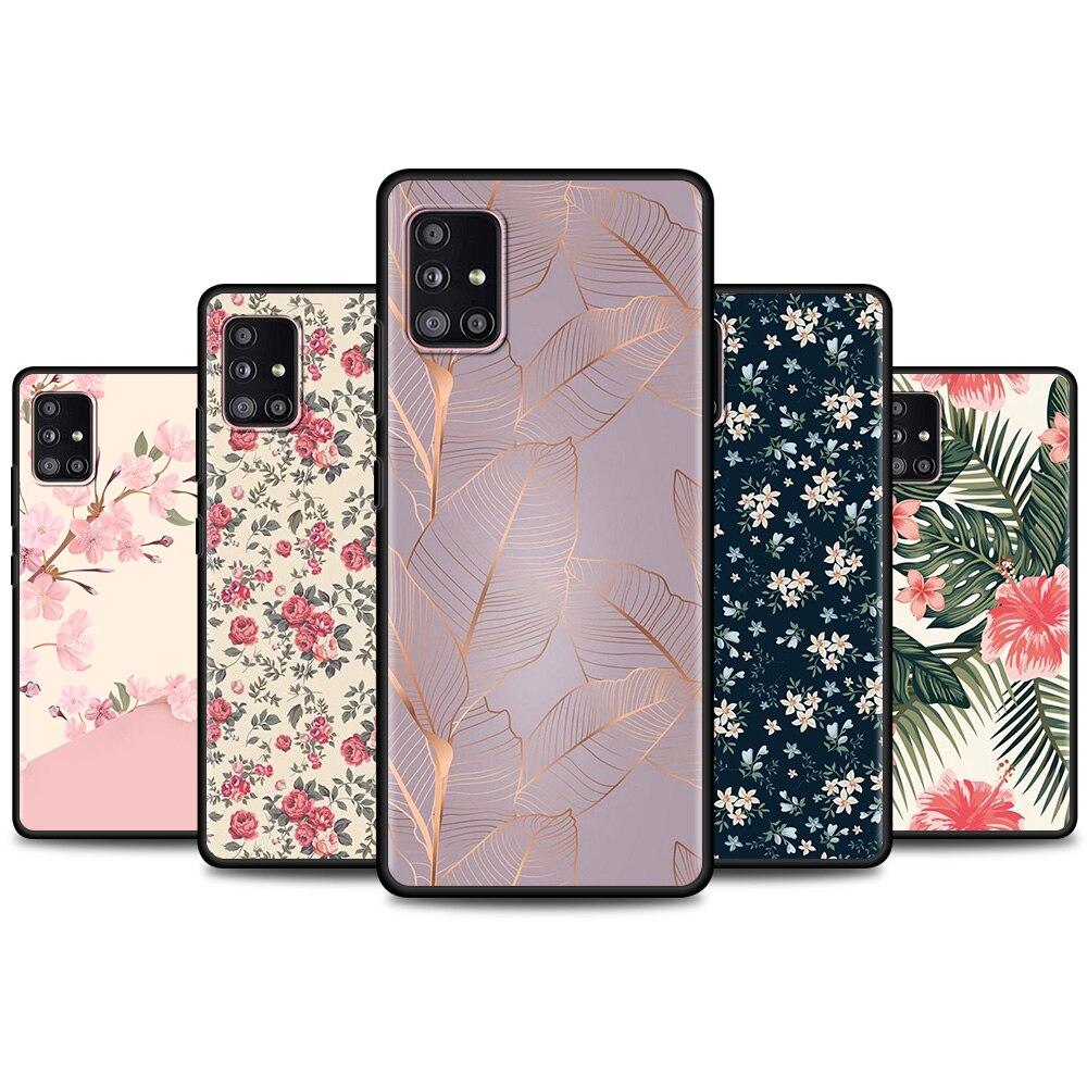 Чехол для мобильного телефона Samsung Galaxy A51 A12 A21s A71 A52 A31 A02s A11 A41 A01 A51 A02 A72 A32 A22, чехол с листьями и цветами, женский чехол
Чехол для мобильного телефона Samsung Galaxy A51 A12 A21s A71 A52 A31 A02s A11 A41 A01 A51 A02 A72 A32 A22, чехол с листьями и цветами, женский чехол