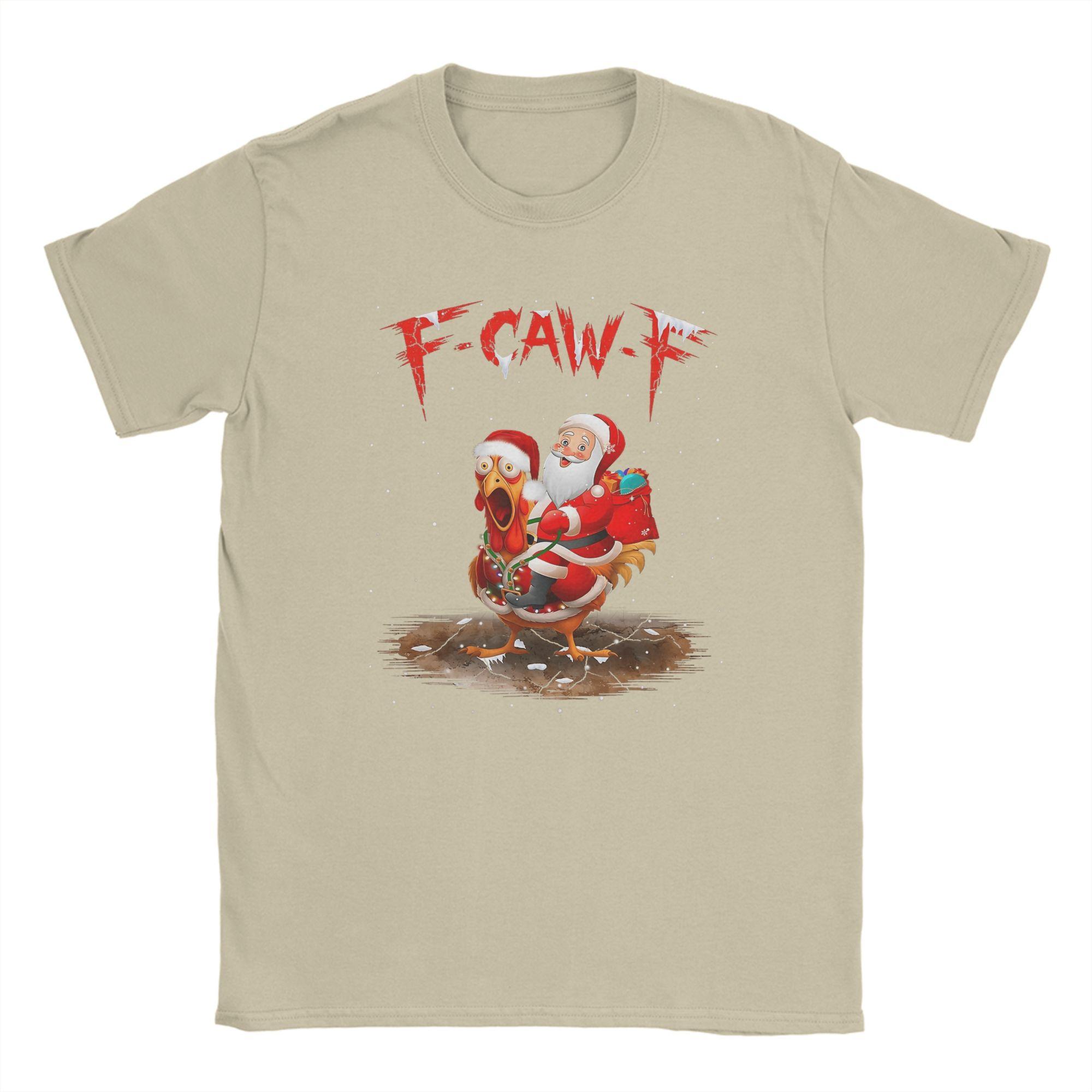 Mens TShirt Funny FCawF Santa Riding Chicken Christmas Fcawf Funny Cotton Tee Shirt Short Sleeve T Shirts Clothes Summer 4XL
Mens TShirt Funny FCawF Santa Riding Chicken Christmas Fcawf Funny Cotton Tee Shirt Short Sleeve T Shirts Clothes Summer 4XL