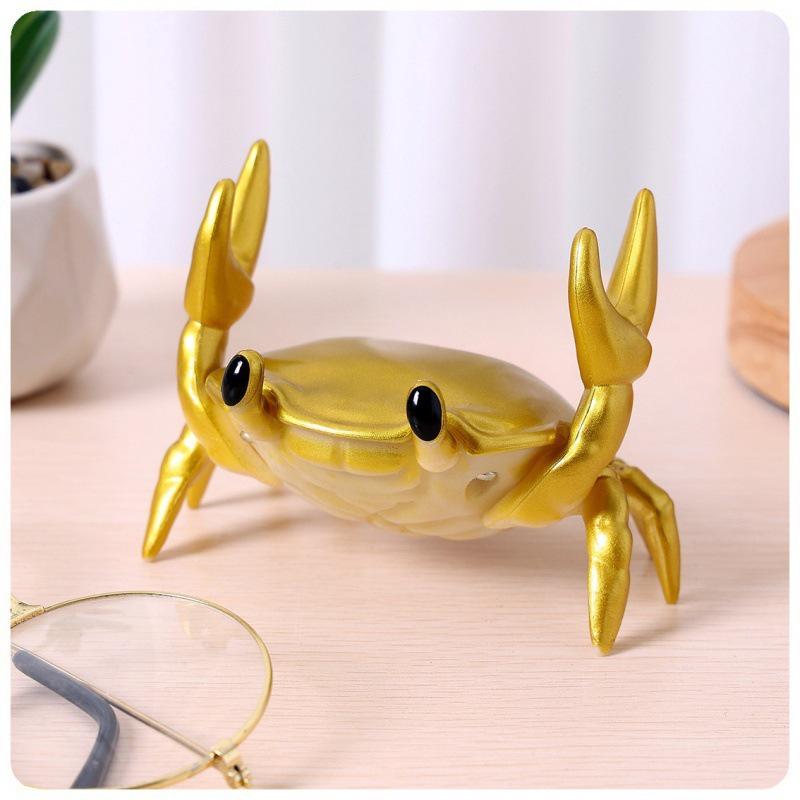 Multifunctional Crab Resin Phone & Pen Holder - Creative Desktop Ornament for Drama Lovers
Multifunctional Crab Resin Phone & Pen Holder - Creative Desktop Ornament for Drama Lovers