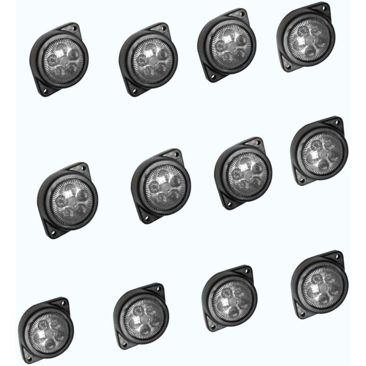 APSMOTIV LED Outline Marker Lights Trailer for Truck 24V Clearance Lamp Chicken Lights for Semi Trucks Cargo Universal Fit, Color Clear, Pack of 12 чистий
APSMOTIV LED Outline Marker Lights Trailer for Truck 24V Clearance Lamp Chicken Lights for Semi Trucks Cargo Universal Fit, Color Clear, Pack of 12 чистий
