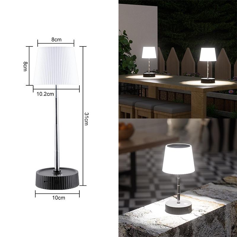 Foldable Solar USB Charging Table Lamp Waterproof Outdoor Portable Camping Night Emergency Light for Bar Cafe Garden Party
Foldable Solar USB Charging Table Lamp Waterproof Outdoor Portable Camping Night Emergency Light for Bar Cafe Garden Party