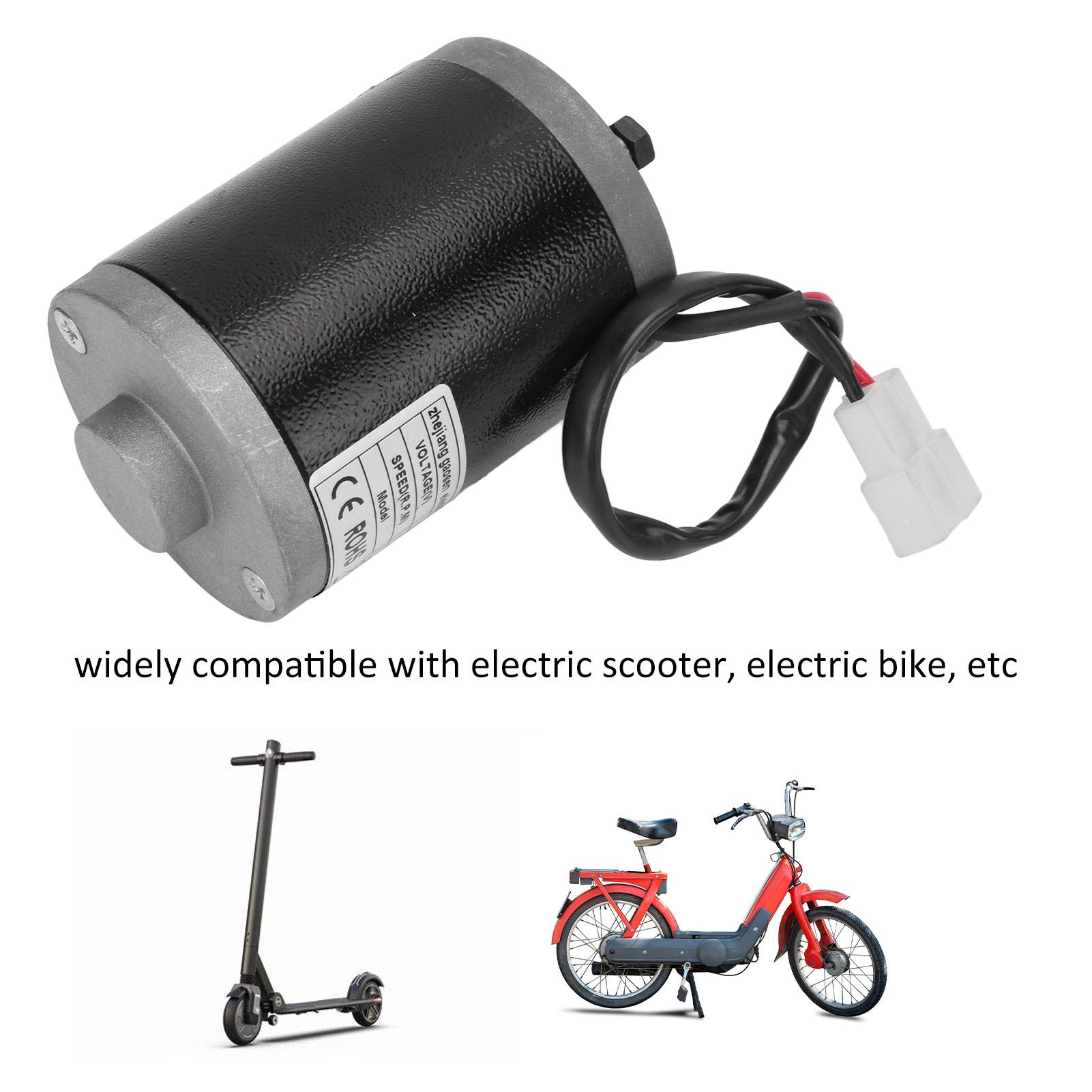 MY6812 Motor DC 12V 100W Sturdy Durable Aluminium 3550RPM High Speed Easy to Use Electric Scooter Motor for Bike Scooter
MY6812 Motor DC 12V 100W Sturdy Durable Aluminium 3550RPM High Speed Easy to Use Electric Scooter Motor for Bike Scooter