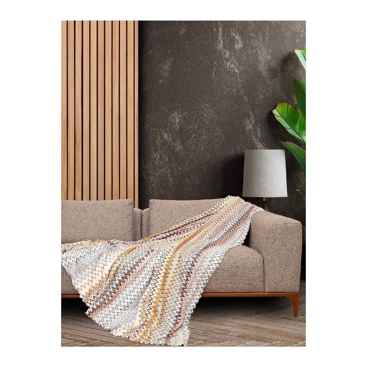 Softmicro Missoni с зигзагообразным рисунком 130x180, шаль для дивана, чехол для дивана, многоцветное одеяло для телевизора
Softmicro Missoni с зигзагообразным рисунком 130x180, шаль для дивана, чехол для дивана, многоцветное одеяло для телевизора