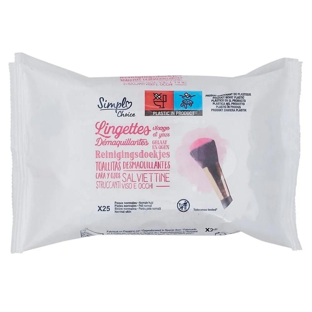 SIMPL Makeup Remover Wipes 25-Pack 2-Pack Set (6 Packs) SIMPL Makeup Remover Face Wipes
SIMPL Makeup Remover Wipes 25-Pack 2-Pack Set (6 Packs) SIMPL Makeup Remover Face Wipes