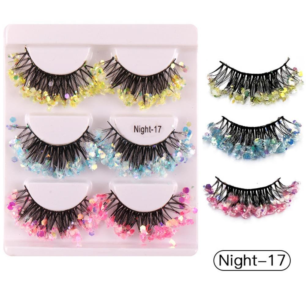 2 box Sequin Luminous Eyelashes Thick Fluffy Lashes Full Strip Lashes 3D Fake Eyelashes Cosplay Style 1
2 box Sequin Luminous Eyelashes Thick Fluffy Lashes Full Strip Lashes 3D Fake Eyelashes Cosplay Style 1