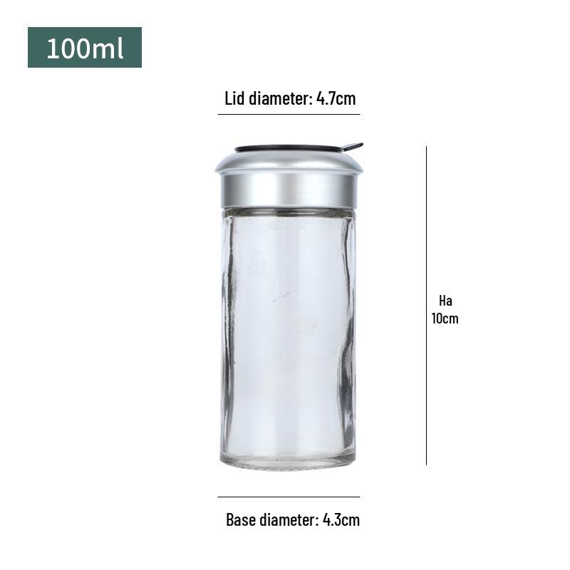 Glass Seasoning Bottle and Box Set - Kitchen Storage for Pepper, Salt, and Barbecue Spices 100ml прозрачный/белый
Glass Seasoning Bottle and Box Set - Kitchen Storage for Pepper, Salt, and Barbecue Spices 100ml прозрачный/белый