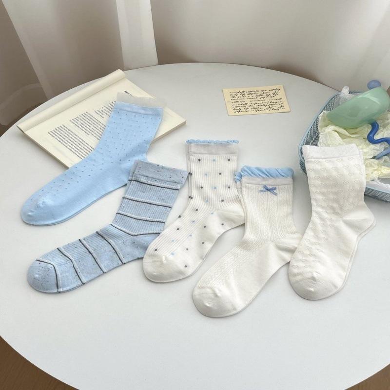 Summer Lace Breathable Cotton Mid-Calf Ballet Socks - Korean Style One Size
Summer Lace Breathable Cotton Mid-Calf Ballet Socks - Korean Style One Size