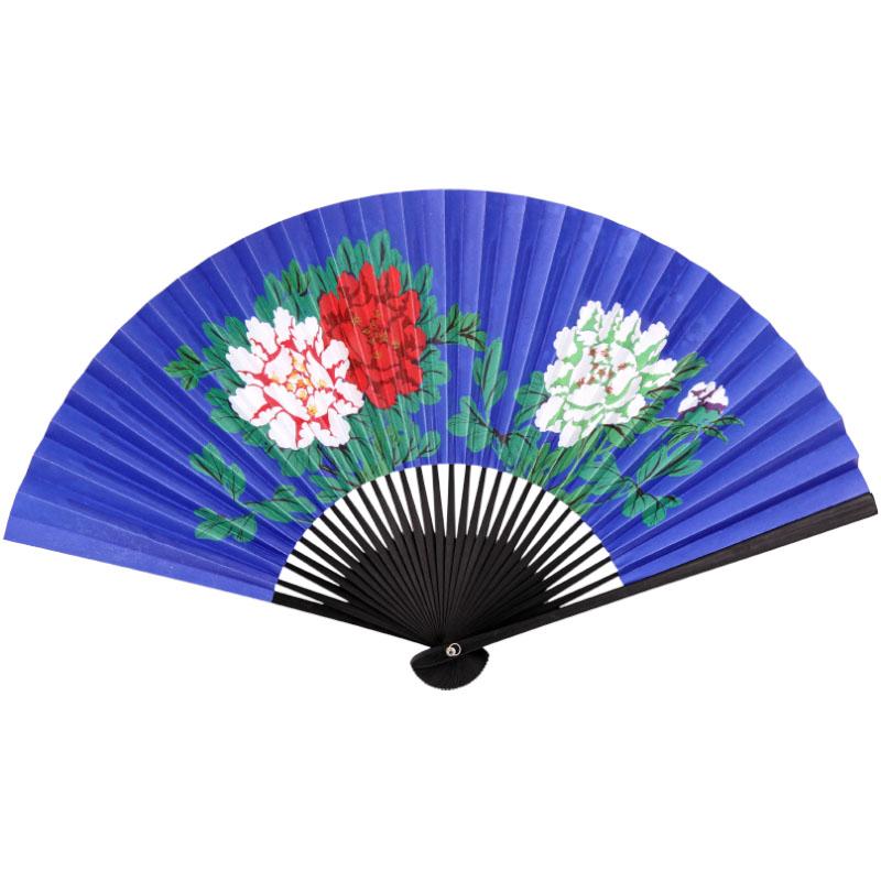 Женский веер в ретро-стиле, классический веер для пекинской оперы, двусторонний веер для выступлений и танцев, веер из рисовой бумаги с золотой росписью пионов, складной веер, ручной веер
Женский веер в ретро-стиле, классический веер для пекинской оперы, двусторонний веер для выступлений и танцев, веер из рисовой бумаги с золотой росписью пионов, складной веер, ручной веер