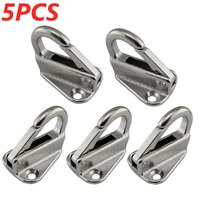 5pcs Marine Grade Stainless Steel Spring Locked Fender Hook Snap Fending Hook Attach Rope Boat Sail Tug Ship Marine Hardware as the picture shown
5pcs Marine Grade Stainless Steel Spring Locked Fender Hook Snap Fending Hook Attach Rope Boat Sail Tug Ship Marine Hardware as the picture shown
