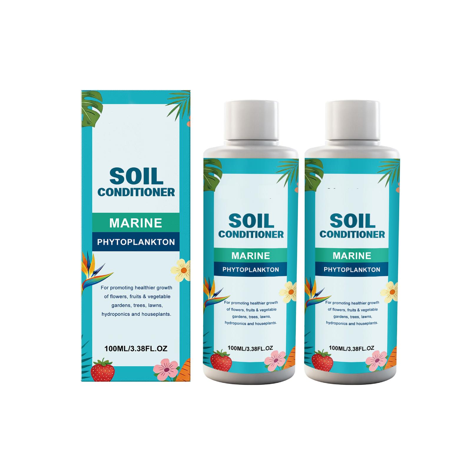 2PC Soil Improvers And Hydroponic Fertilizers, Maintaining Balanced Soil Nutrition And Adaptable To Multiple Scenarios 100ml one size білий
2PC Soil Improvers And Hydroponic Fertilizers, Maintaining Balanced Soil Nutrition And Adaptable To Multiple Scenarios 100ml one size білий