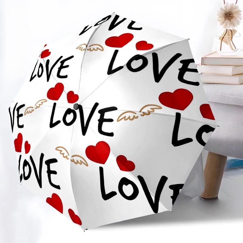 1pc Love Hearts Wings Automatic Folding Umbrella Durable Iron Frame,All Seasons Home Travel Outdoor Multifunctional Umbrella yy251115123
1pc Love Hearts Wings Automatic Folding Umbrella Durable Iron Frame,All Seasons Home Travel Outdoor Multifunctional Umbrella yy251115123