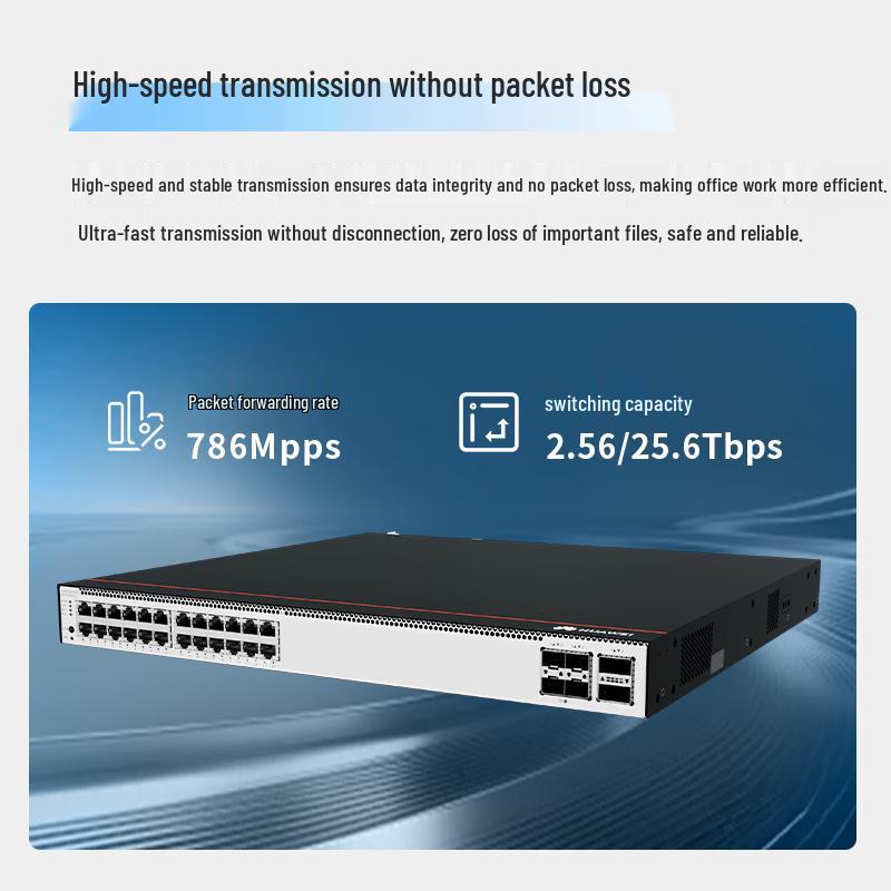 Huawei S5755-H24P4Y2CZ Enterprise PoE+ Switch
Huawei S5755-H24P4Y2CZ Enterprise PoE+ Switch