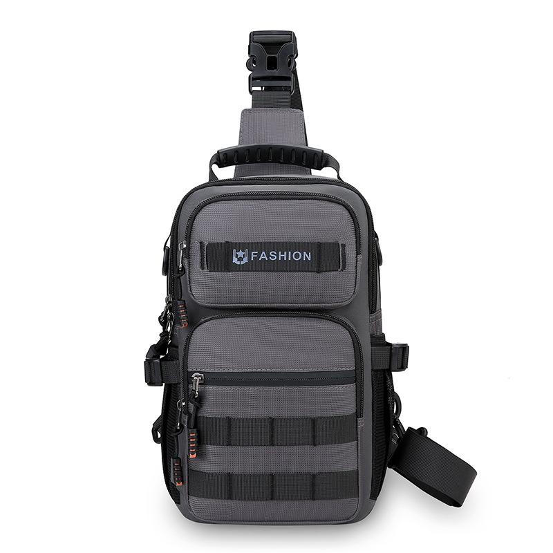 Men s Multifunctional Fishing & Outdoor Tactical Crossbody Bag сірий колір
Men s Multifunctional Fishing & Outdoor Tactical Crossbody Bag сірий колір