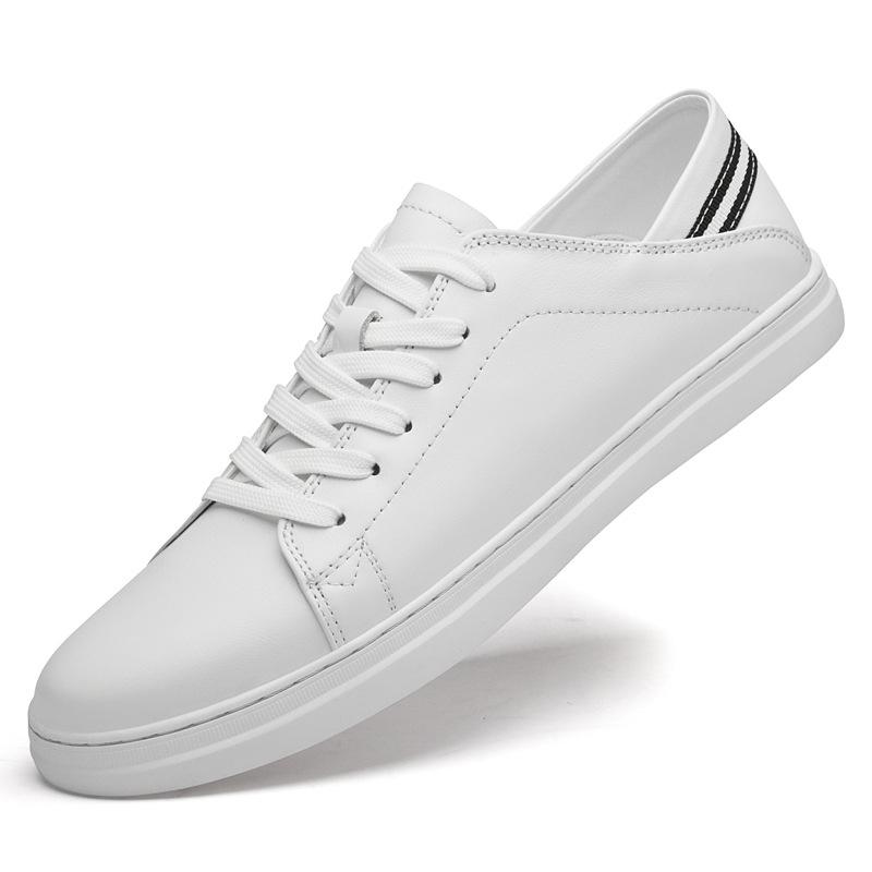Quality casual little white shoes soft sole soft surface first layer cowhide trend fashion sports board shoes 37
Quality casual little white shoes soft sole soft surface first layer cowhide trend fashion sports board shoes 37