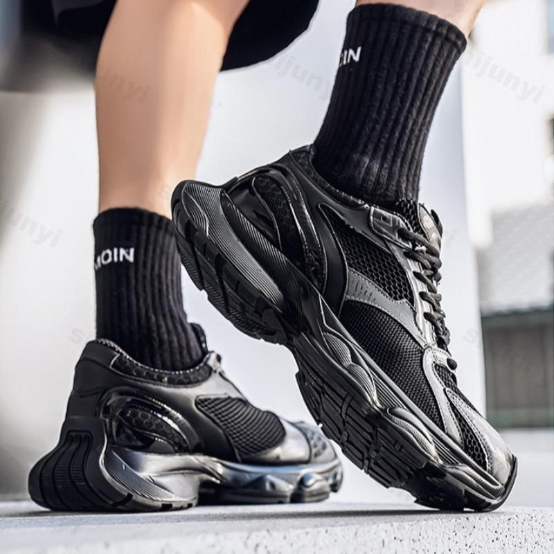 Мода 2025 Весна Новая Повседневная Обувь для Мужчин Модный Тренд Удобная Нескользящая Обувь на Толстой Подошве Сетчатая Дышащая Шнуровка Массивные Кроссовки 39 чёрный
Мода 2025 Весна Новая Повседневная Обувь для Мужчин Модный Тренд Удобная Нескользящая Обувь на Толстой Подошве Сетчатая Дышащая Шнуровка Массивные Кроссовки 39 чёрный