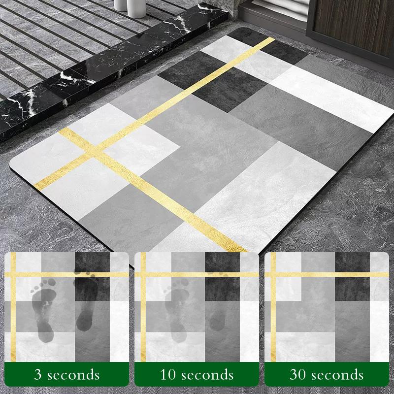 Bath Mat Bathtub Bathroom Rug Shower Foot Mats Anti Slip Quick Dry Toilet Rugs Doormat Washable For Living Room 40cmx60cm
Bath Mat Bathtub Bathroom Rug Shower Foot Mats Anti Slip Quick Dry Toilet Rugs Doormat Washable For Living Room 40cmx60cm
