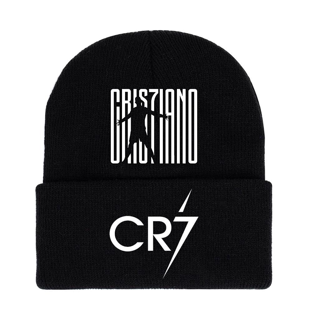 CR7 Knit Black Football Hat - Unisex, Versatile, Warm for Autumn & Winter One Size
CR7 Knit Black Football Hat - Unisex, Versatile, Warm for Autumn & Winter One Size