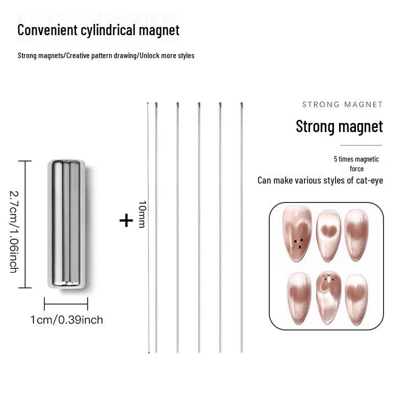Гель-лак Кошачий глаз Многофункциональный Магнит крестообразной формы Инструмент для нейл-арта
Гель-лак Кошачий глаз Многофункциональный Магнит крестообразной формы Инструмент для нейл-арта