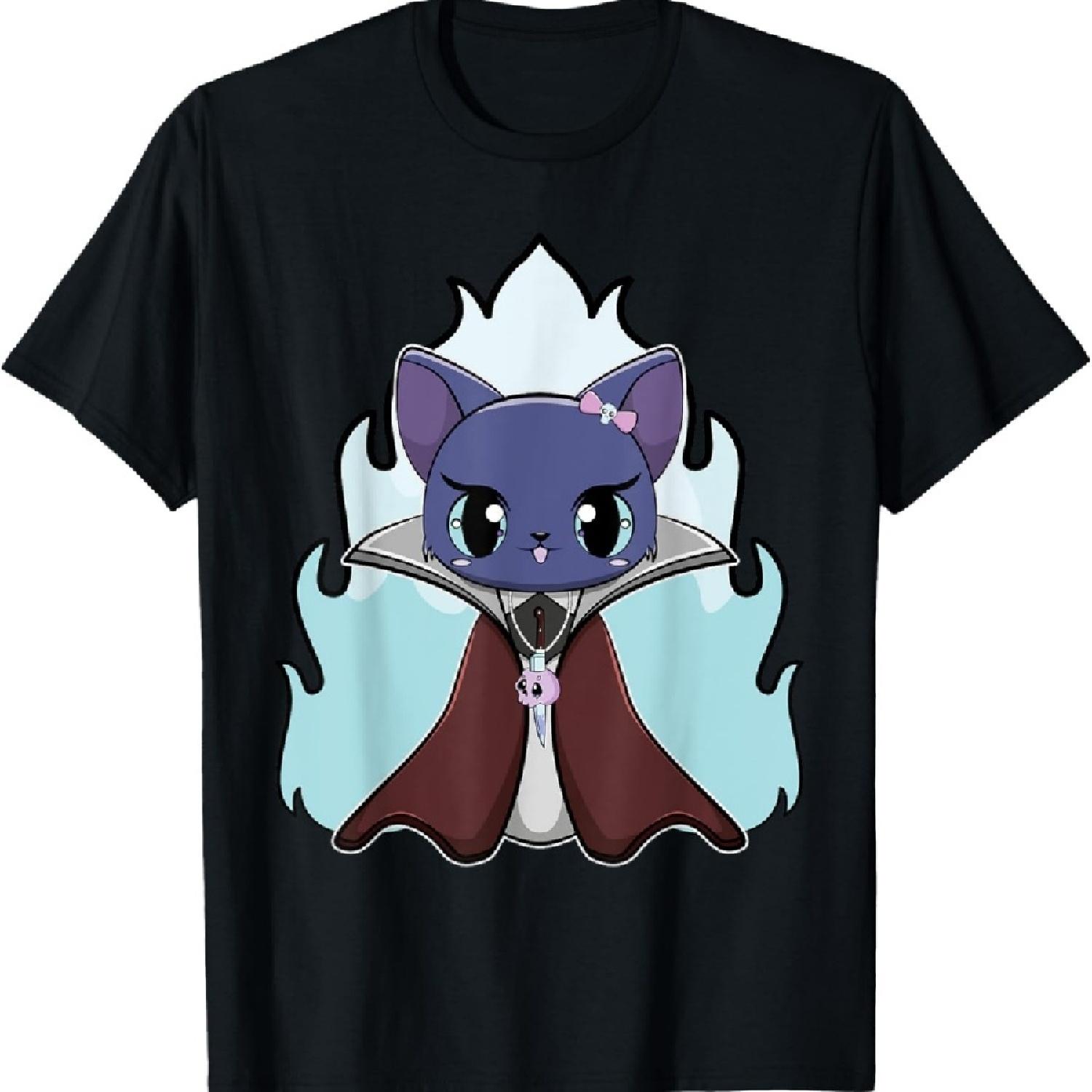 Черный кот Вампир Дракула Ужас Магия Кинжал Для Хэллоуина Футболка XXXXXL
Черный кот Вампир Дракула Ужас Магия Кинжал Для Хэллоуина Футболка XXXXXL