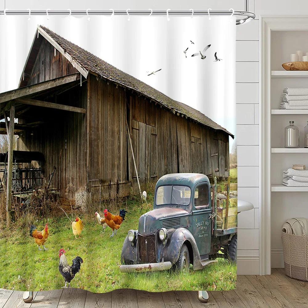 Chicken Cocks And Hens Sketch Shower Curtain With Hooks Rooster Farm Hand Drawn Animal Cockerel Waterproof Decorative Bathroom W60H190(CM)-1 Pcs
Chicken Cocks And Hens Sketch Shower Curtain With Hooks Rooster Farm Hand Drawn Animal Cockerel Waterproof Decorative Bathroom W60H190(CM)-1 Pcs