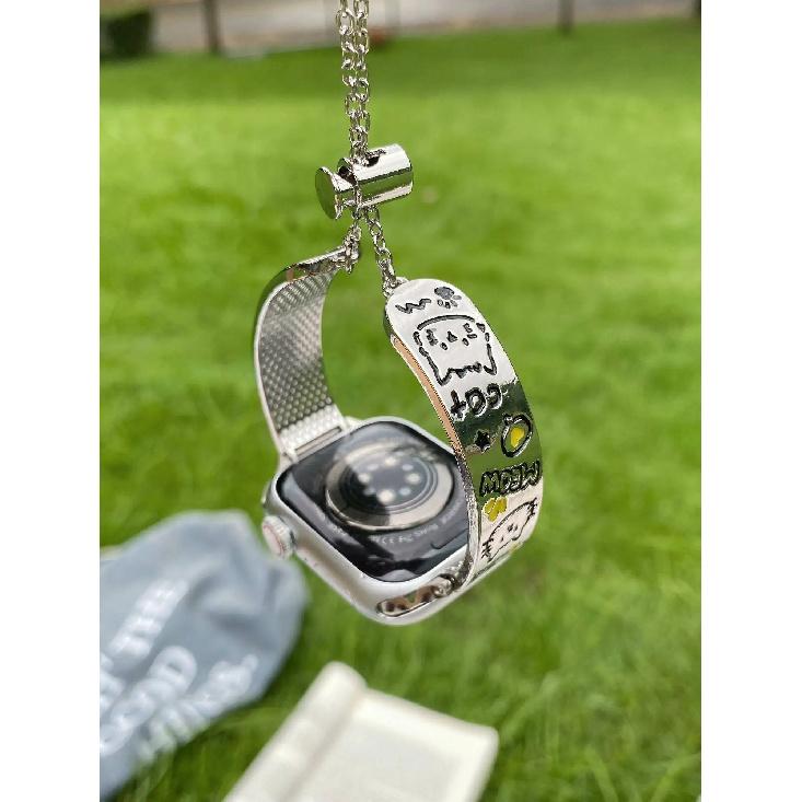 New High quality cute cat metal Strap For Apple Watch band women 40mm 41mm 38mm 42mm 44mm 45mm 46mm starp 38mm40mm41mm серебряный
New High quality cute cat metal Strap For Apple Watch band women 40mm 41mm 38mm 42mm 44mm 45mm 46mm starp 38mm40mm41mm серебряный