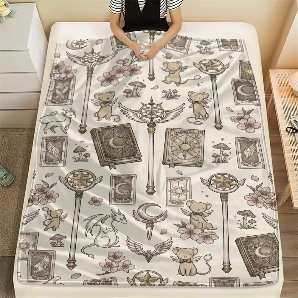 Anime Cardcaptor Sakura Printed Flannel Blanket Warm Comfortable Throw for Bed Couch Sofa Picnic Travel Essential-Xin 75x90cm
Anime Cardcaptor Sakura Printed Flannel Blanket Warm Comfortable Throw for Bed Couch Sofa Picnic Travel Essential-Xin 75x90cm
