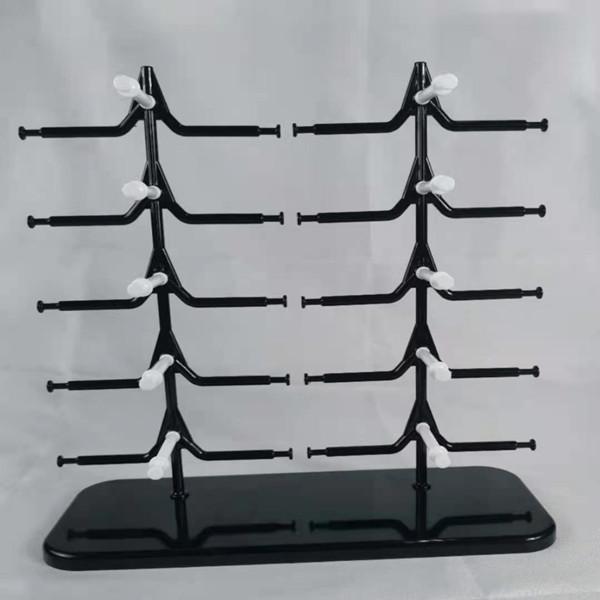 Rotary Eyeglass Display Rack: Double Row for 10 Pairs with Storage Table Props
Rotary Eyeglass Display Rack: Double Row for 10 Pairs with Storage Table Props