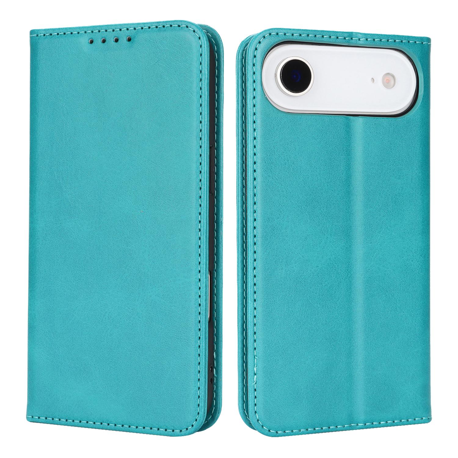 For iPhone 17 Air Case PU Leather Calf Textured Magnetic Closing Smart Phone Cover Sky Blue
For iPhone 17 Air Case PU Leather Calf Textured Magnetic Closing Smart Phone Cover Sky Blue