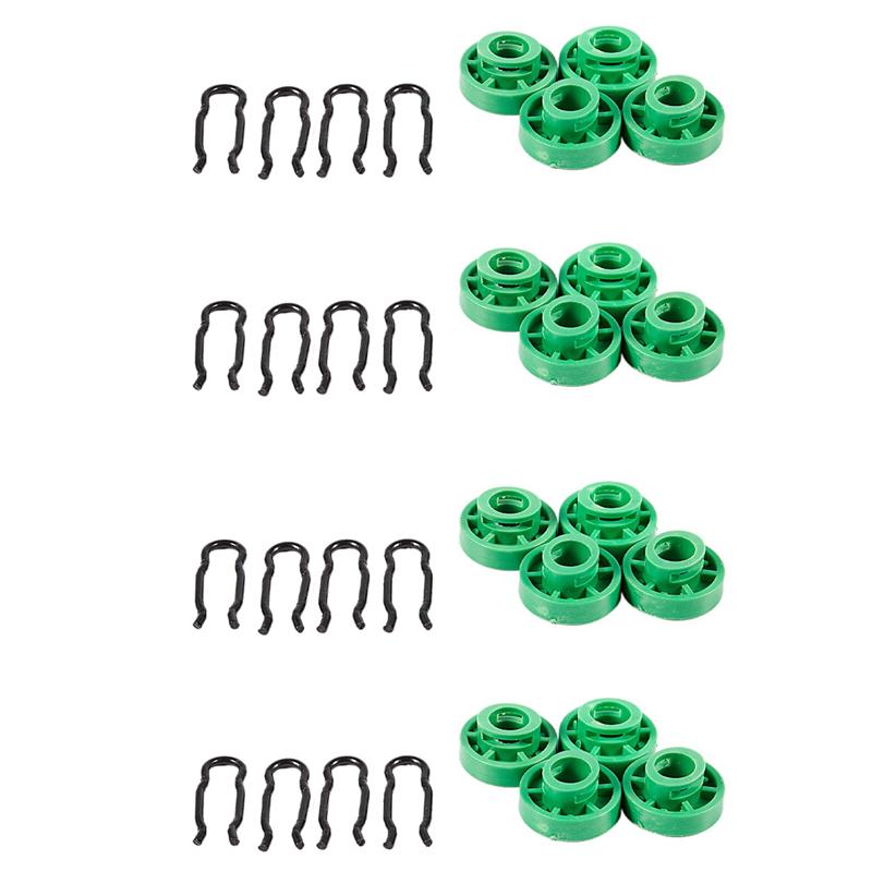 16 X Set Front Power Window Regulator Guide Roller For Saab 9-5 9-3 900 зелений
16 X Set Front Power Window Regulator Guide Roller For Saab 9-5 9-3 900 зелений