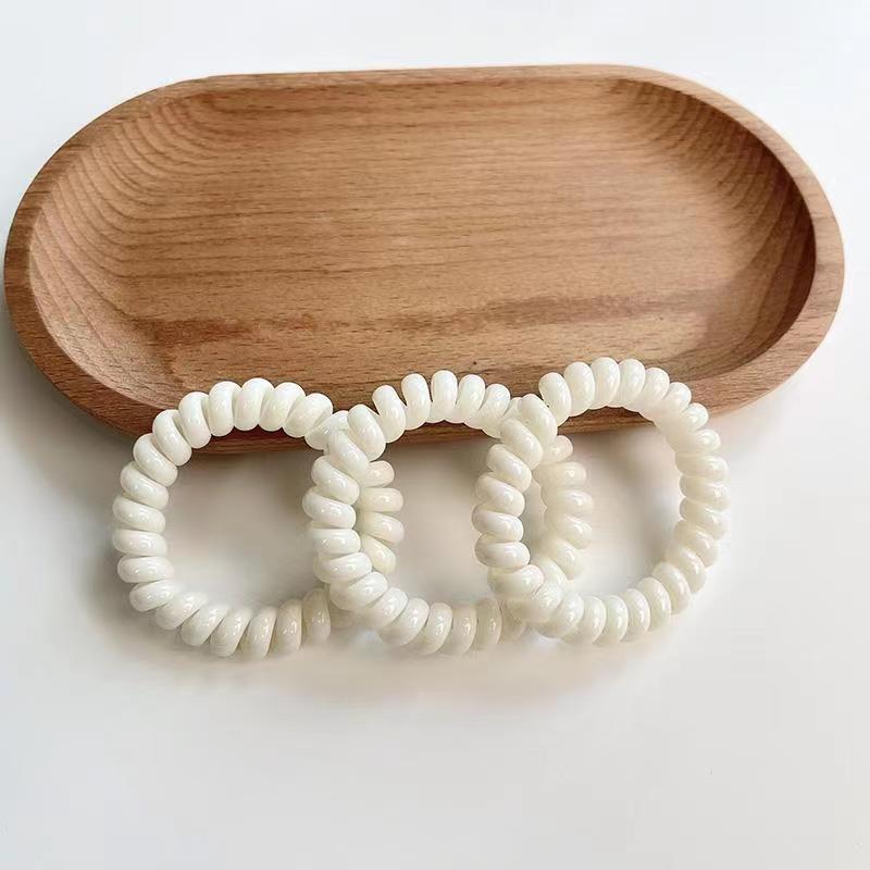 5Pcs Elastic Spiral Hair Ties Telephone Wire Cord Hair Ring Styling Hair Accessories for Women Girls
5Pcs Elastic Spiral Hair Ties Telephone Wire Cord Hair Ring Styling Hair Accessories for Women Girls