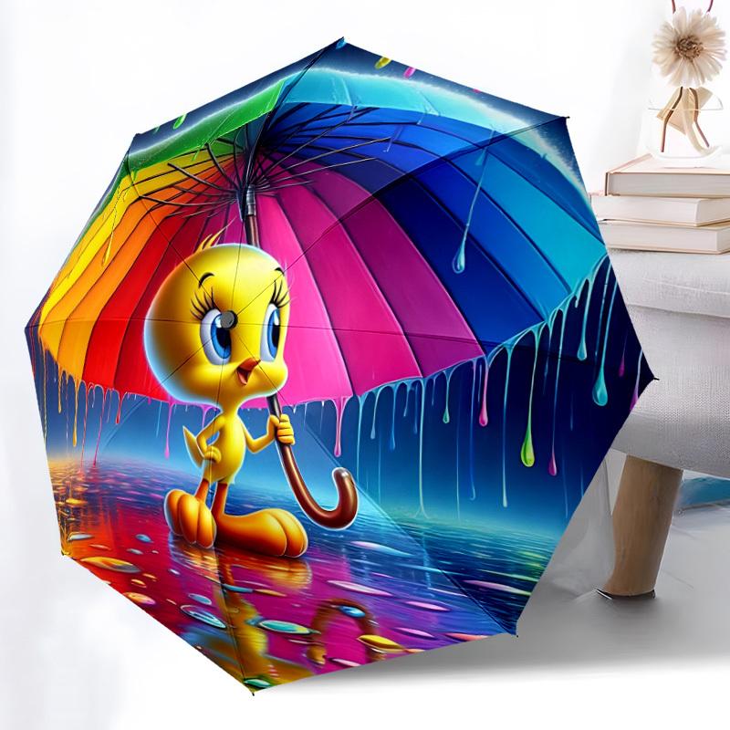 1pc Tweety Bird Automatic Open/Close Umbrella, Christmas Gift for Men Women, Daily Travel Outdoor Use yy251101187
1pc Tweety Bird Automatic Open/Close Umbrella, Christmas Gift for Men Women, Daily Travel Outdoor Use yy251101187