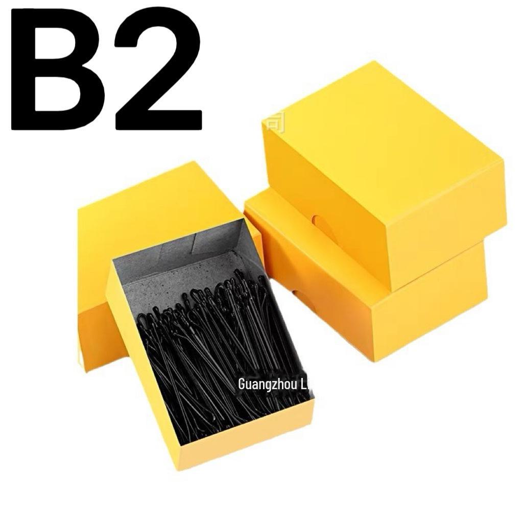 Стильная заколка-шпилька черного цвета с гофрированным узором
Стильная заколка-шпилька черного цвета с гофрированным узором